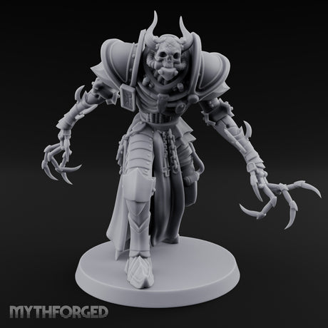 Claw Swiping Stalking Goetic Warlock Miniature for Dungeons and Dragons, Pathfinder or other TTRPGs