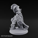 Claw Swiping Stalking Goetic Warlock Miniature for Dungeons and Dragons, Pathfinder or other TTRPGs