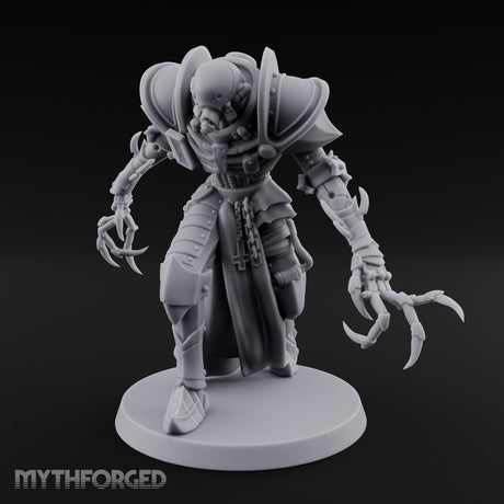 Claw Swiping Stalking Goetic Warlock Miniature for Dungeons and Dragons, Pathfinder or other TTRPGs