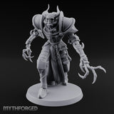 Claw Swiping Stalking Goetic Warlock Miniature for Dungeons and Dragons, Pathfinder or other TTRPGs