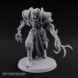 Claw Swiping Stalking Goetic Warlock Miniature for Dungeons and Dragons, Pathfinder or other TTRPGs