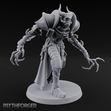 Claw Swiping Stalking Goetic Warlock Miniature for Dungeons and Dragons, Pathfinder or other TTRPGs