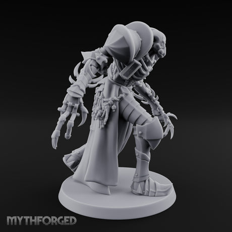 Claw Swiping Stalking Goetic Warlock Miniature for Dungeons and Dragons, Pathfinder or other TTRPGs