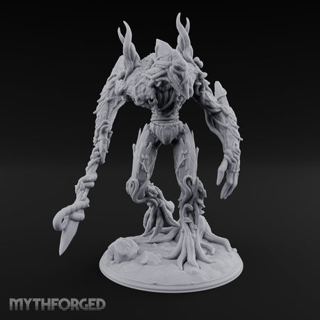 Claw Swiping Treant Stalker Miniature for Dungeons and Dragons, Pathfinder or other TTRPGs