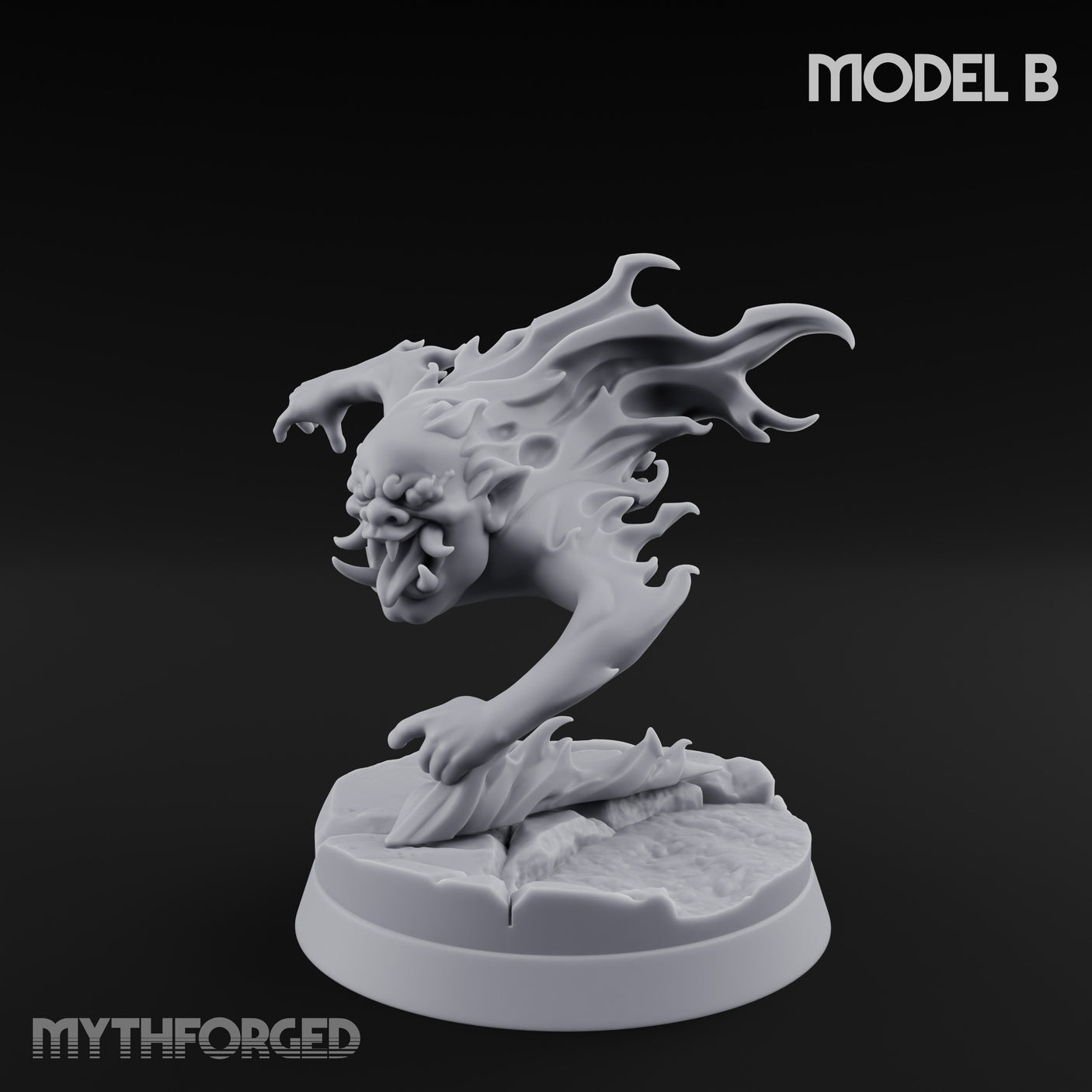 Clawing And Writhing Oni Minion B