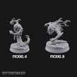 Clawing And Writhing Oni Minions Miniature for Dungeons and Dragons, Pathfinder or other TTRPGs