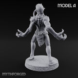 Clawing Ravenously Ghoul A Miniature for Dungeons and Dragons, Pathfinder or other TTRPGs