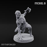 Clawing Ravenously Ghoul B Miniature for Dungeons and Dragons, Pathfinder or other TTRPGs