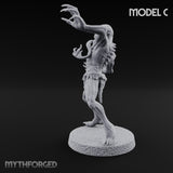 Clawing Ravenously Ghoul C Miniature for Dungeons and Dragons, Pathfinder or other TTRPGs