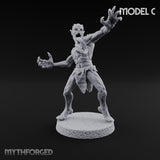 Clawing Ravenously Ghoul C Miniature for Dungeons and Dragons, Pathfinder or other TTRPGs