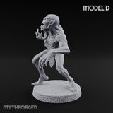 Clawing Ravenously Ghoul D Miniature for Dungeons and Dragons, Pathfinder or other TTRPGs