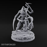Claws Raised Maw Gaping Denizen of Leng Miniature for Dungeons and Dragons, Pathfinder or other TTRPGs