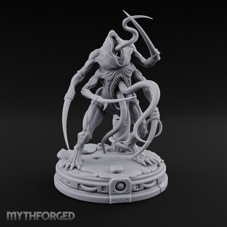 Claws Raised Maw Gaping Denizen of Leng Miniature for Dungeons and Dragons, Pathfinder or other TTRPGs
