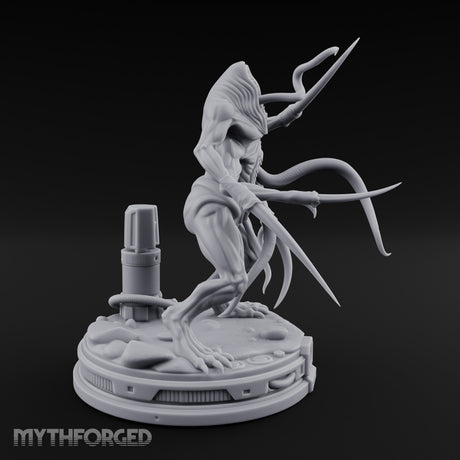 Claws Raised Maw Gaping Denizen of Leng Miniature for Dungeons and Dragons, Pathfinder or other TTRPGs