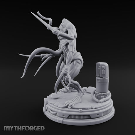Claws Raised Maw Gaping Denizen of Leng Miniature for Dungeons and Dragons, Pathfinder or other TTRPGs
