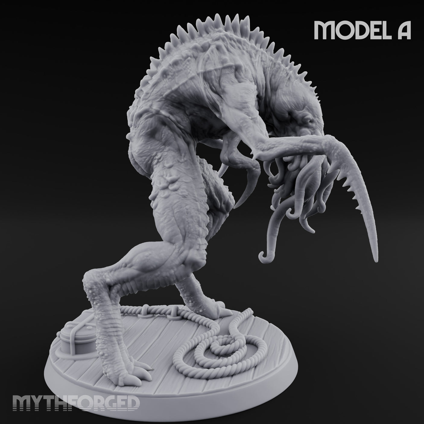 Claws Reaching Star Spawn Reaper A Miniature for Dungeons and Dragons, Pathfinder or other TTRPGs