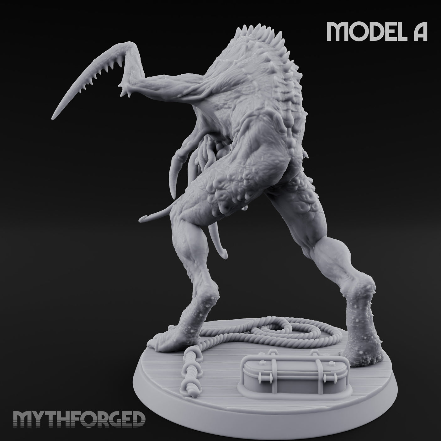 Claws Reaching Star Spawn Reaper A Miniature for Dungeons and Dragons, Pathfinder or other TTRPGs
