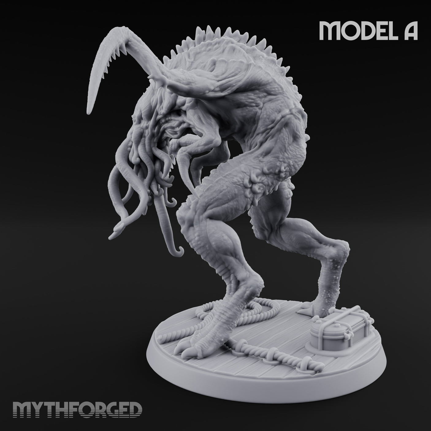 Claws Reaching Star Spawn Reaper A Miniature for Dungeons and Dragons, Pathfinder or other TTRPGs