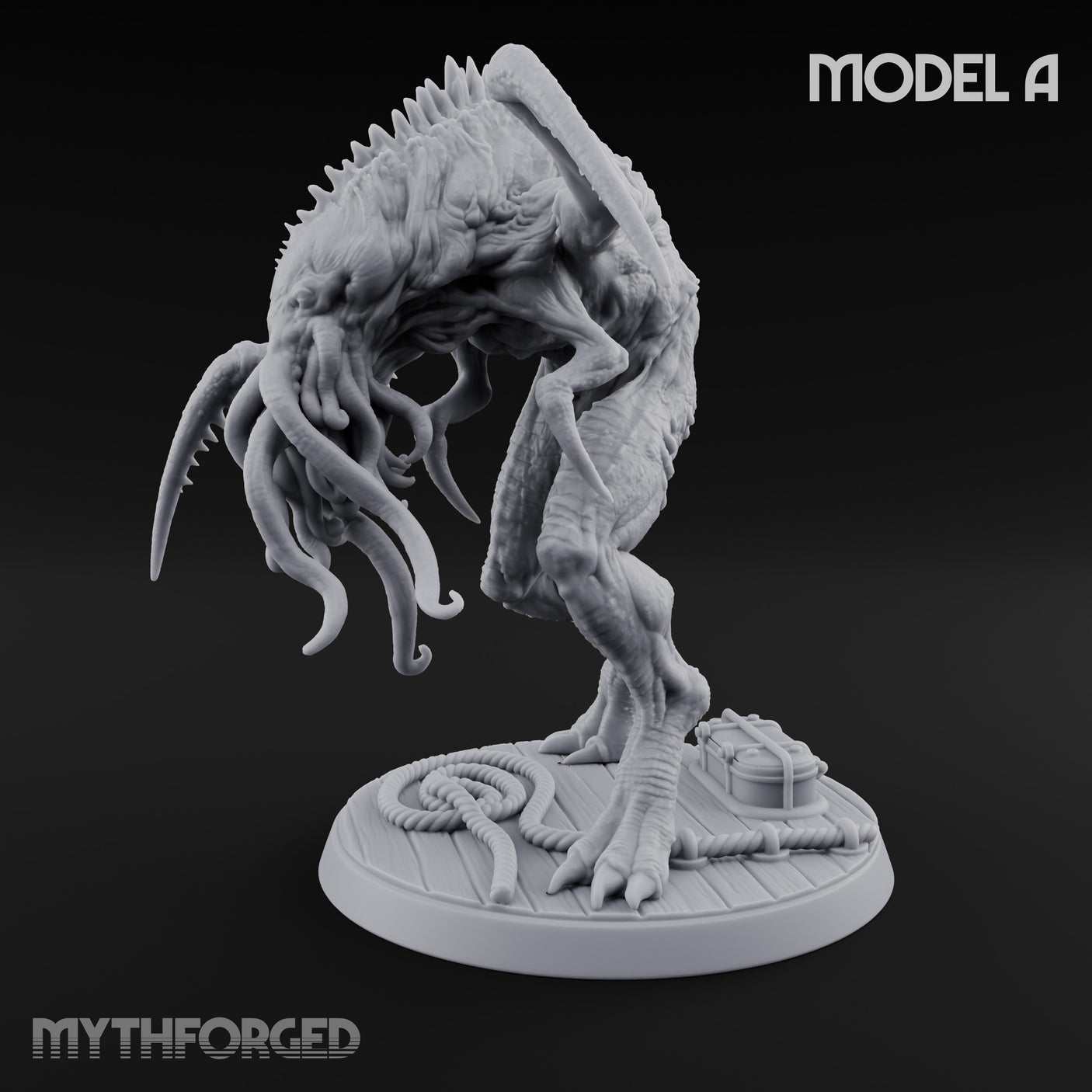 Claws Reaching Star Spawn Reaper A Miniature for Dungeons and Dragons, Pathfinder or other TTRPGs