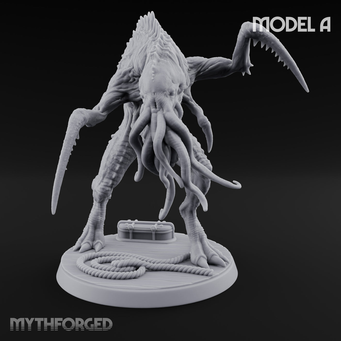 Claws Reaching Star Spawn Reaper A Miniature for Dungeons and Dragons, Pathfinder or other TTRPGs