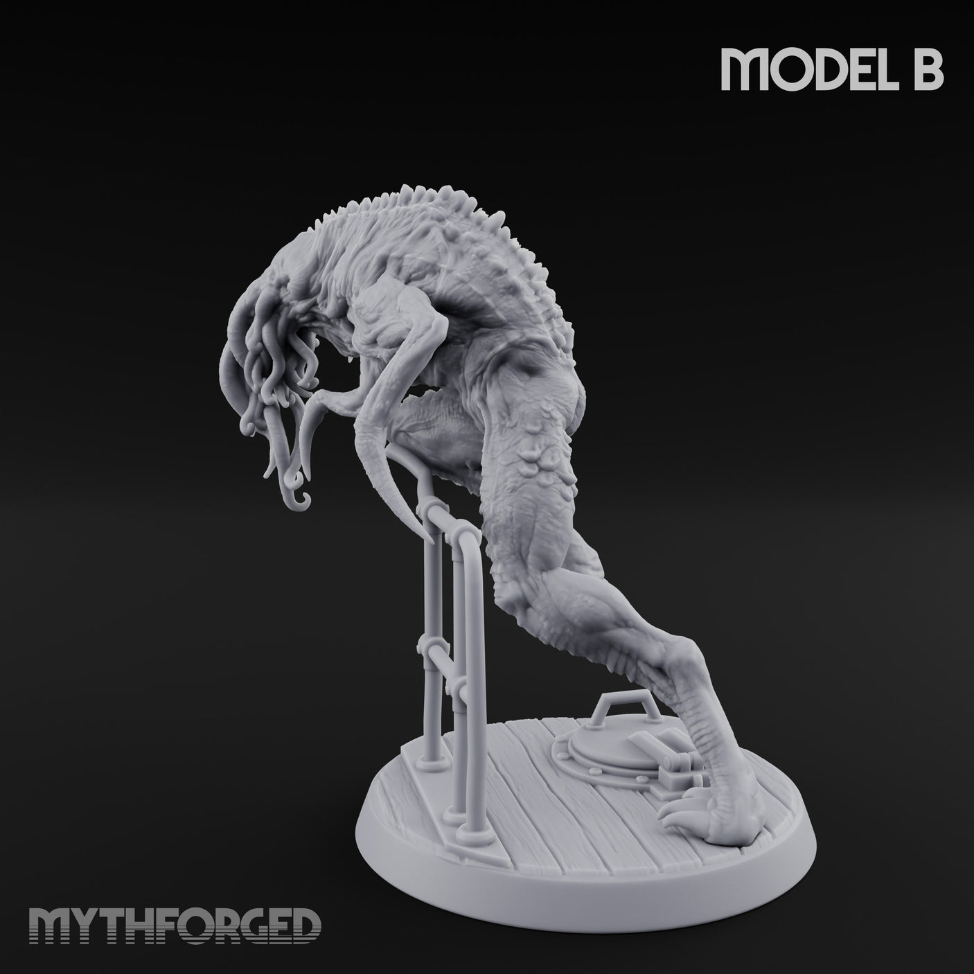 Claws Reaching Star Spawn Reaper B Miniature for Dungeons and Dragons, Pathfinder or other TTRPGs