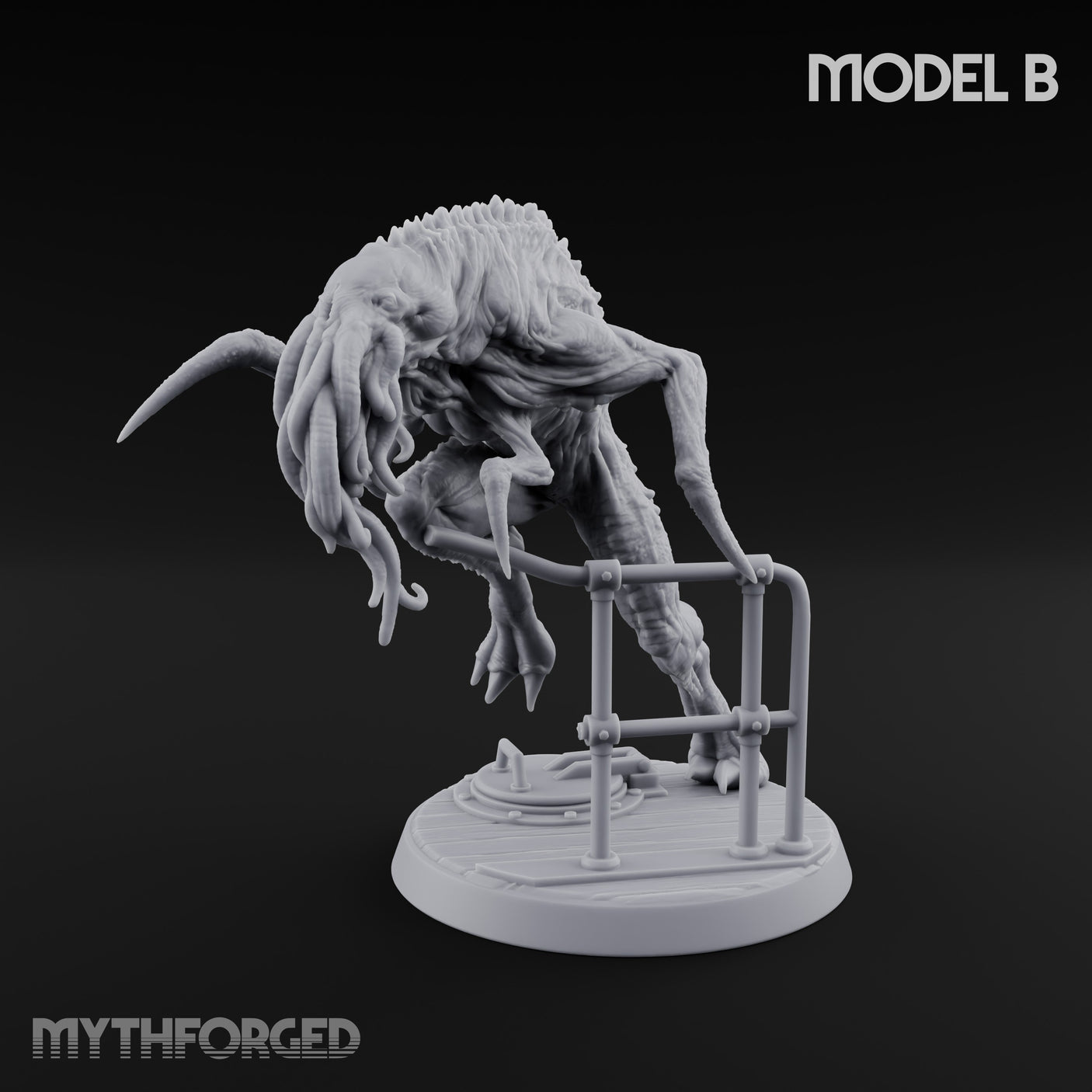 Claws Reaching Star Spawn Reaper B Miniature for Dungeons and Dragons, Pathfinder or other TTRPGs