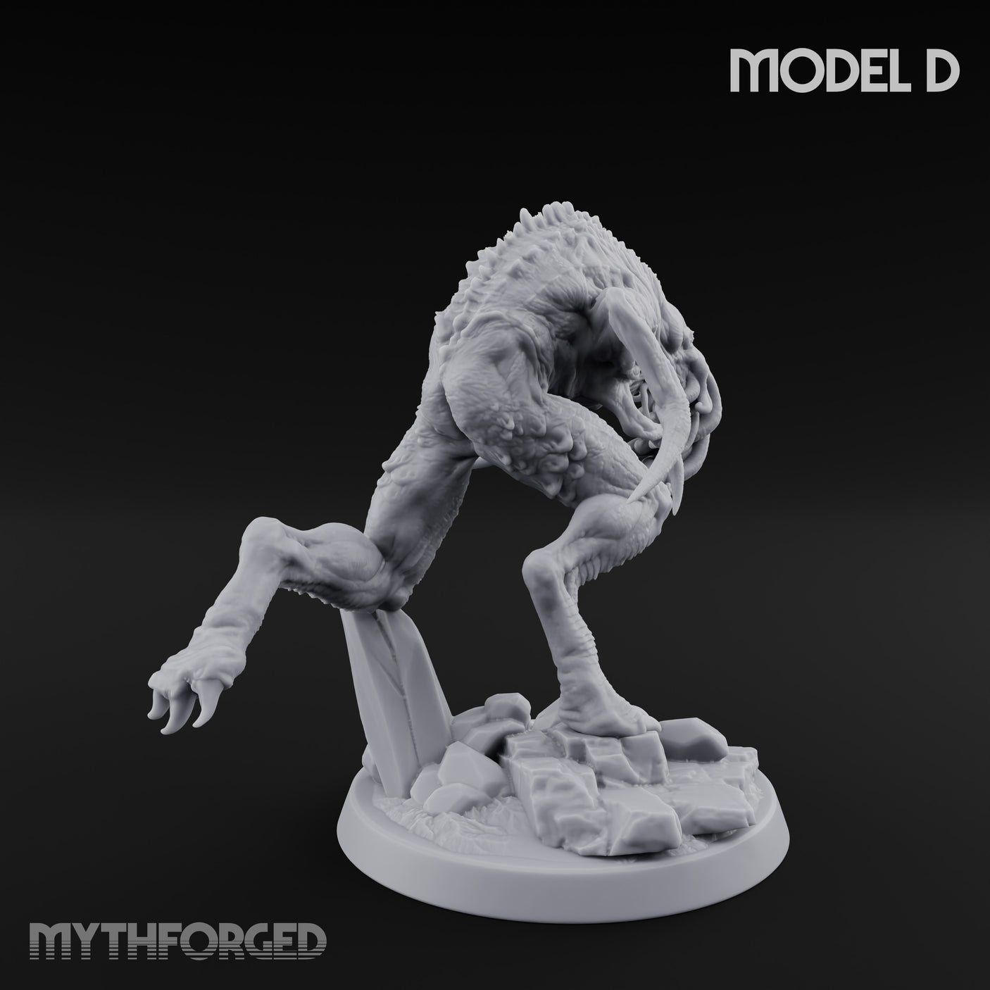 Claws Reaching Star Spawn Reaper D Miniature for Dungeons and Dragons, Pathfinder or other TTRPGs