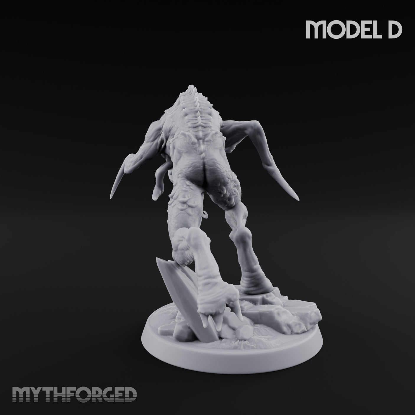 Claws Reaching Star Spawn Reaper D Miniature for Dungeons and Dragons, Pathfinder or other TTRPGs