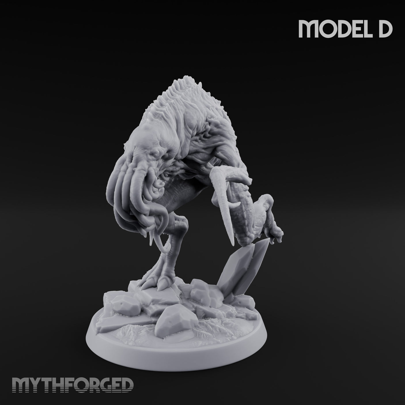 Claws Reaching Star Spawn Reaper D Miniature for Dungeons and Dragons, Pathfinder or other TTRPGs