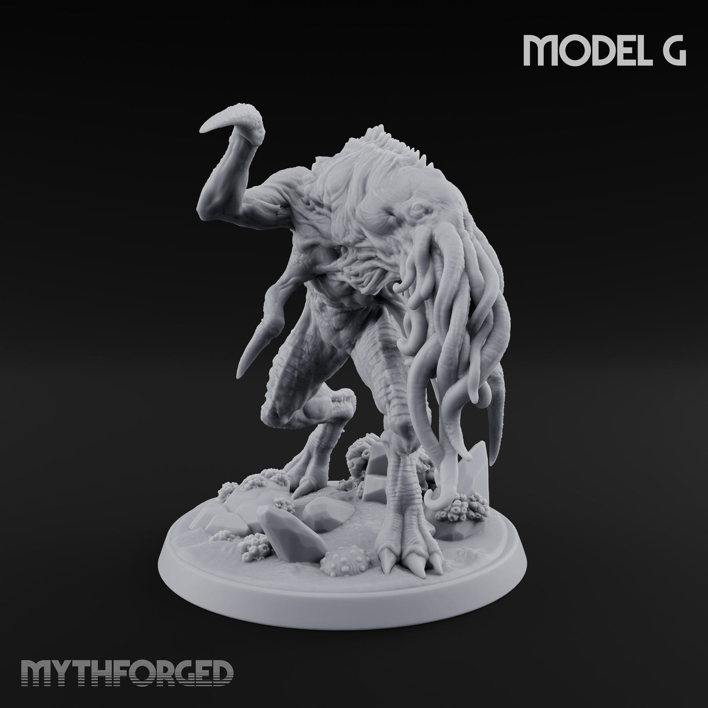 Claws Reaching Star Spawn Reaper G Miniature for Dungeons and Dragons, Pathfinder or other TTRPGs