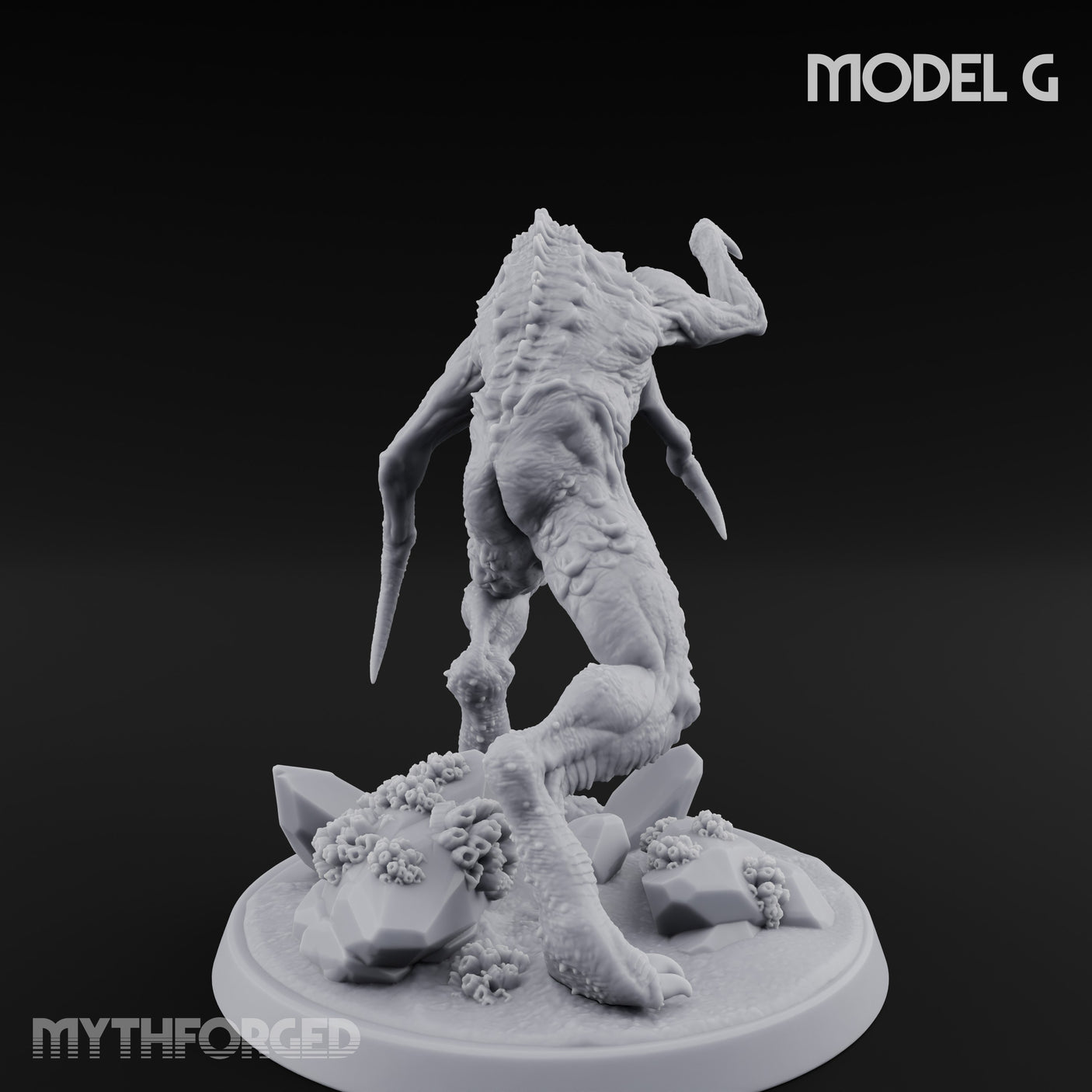 Claws Reaching Star Spawn Reaper G Miniature for Dungeons and Dragons, Pathfinder or other TTRPGs