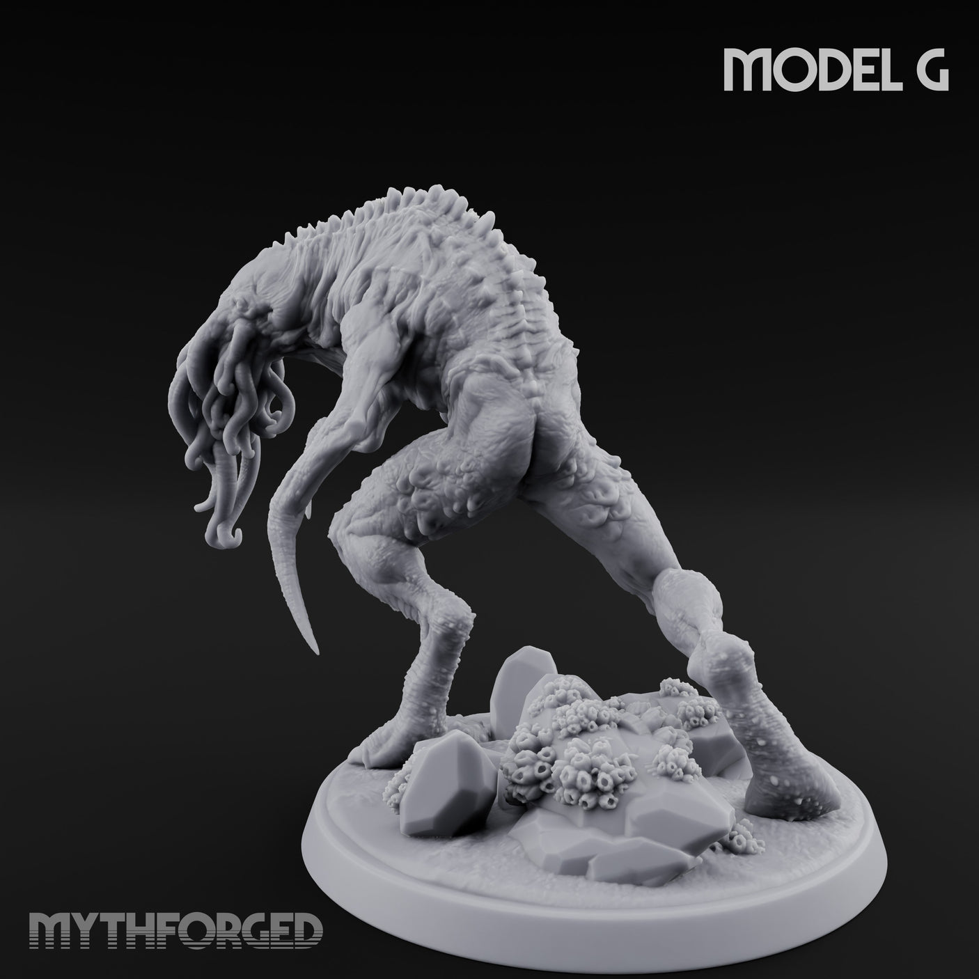 Claws Reaching Star Spawn Reaper G Miniature for Dungeons and Dragons, Pathfinder or other TTRPGs