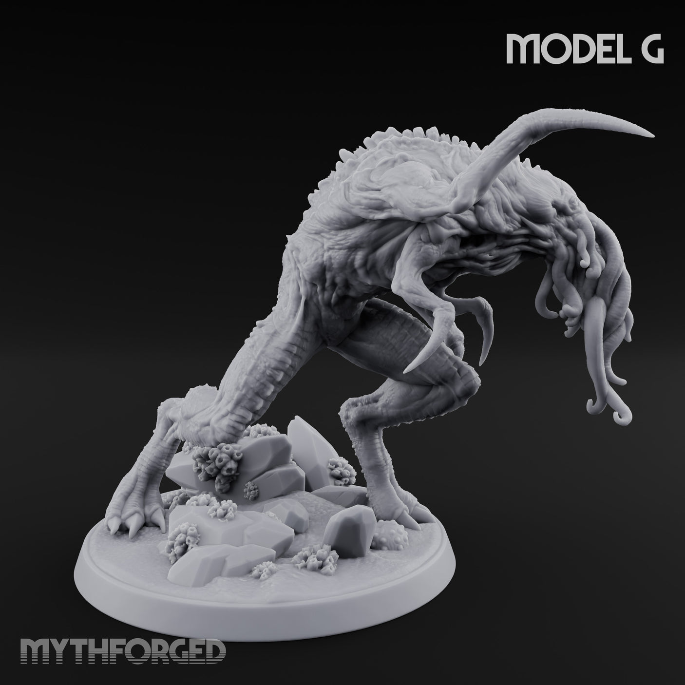 Claws Reaching Star Spawn Reapers Miniature for Dungeons and Dragons, Pathfinder or other TTRPGs