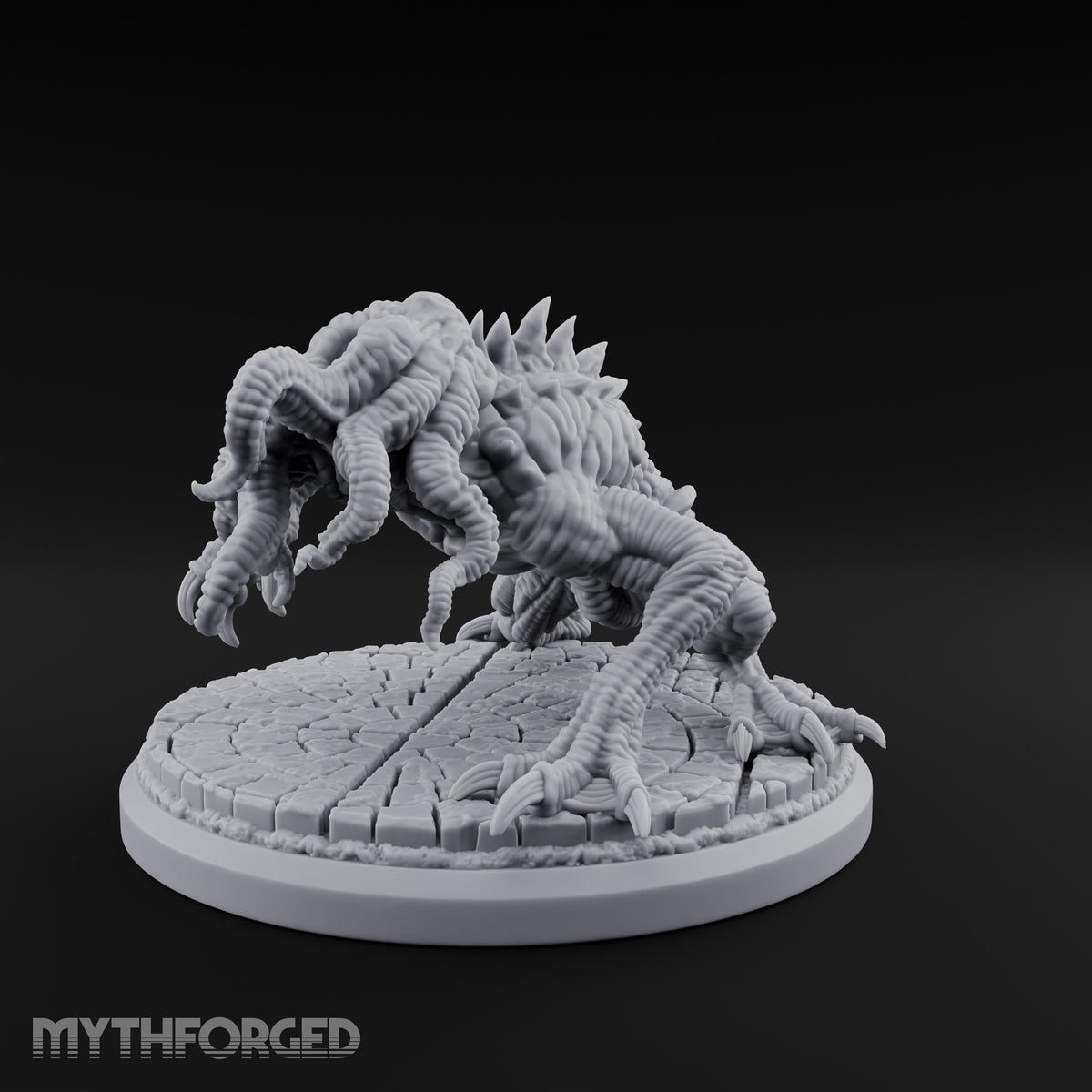 Claws Scraping Hunting Horror Miniature for Dungeons and Dragons, Pathfinder or other TTRPGs