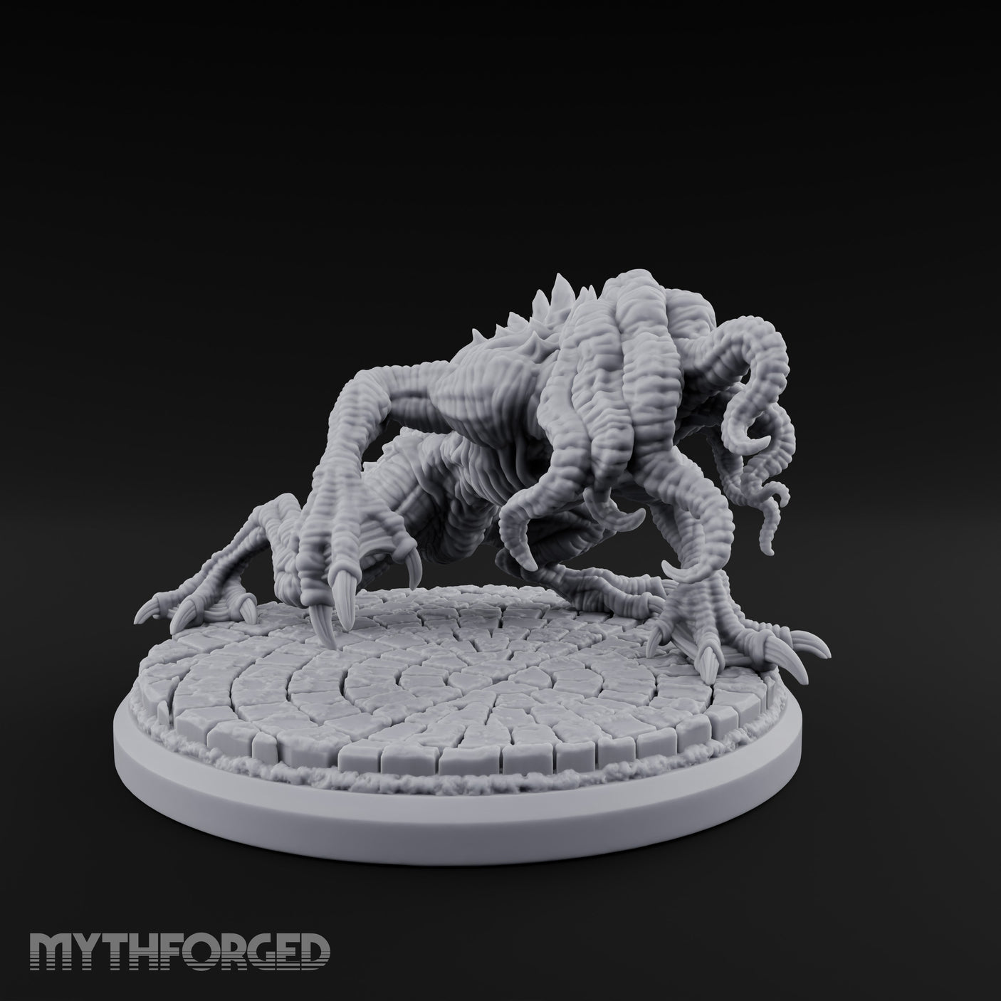 Claws Scraping Hunting Horror Miniature for Dungeons and Dragons, Pathfinder or other TTRPGs