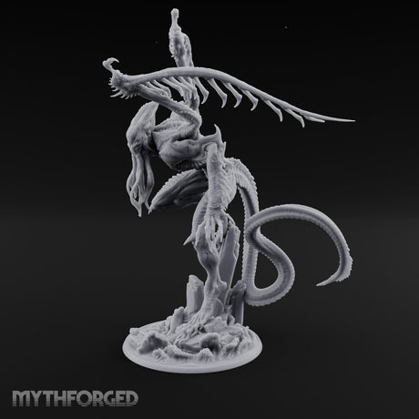 Claws Splaying Star Spawn Abomination Miniature for Dungeons and Dragons, Pathfinder or other TTRPGs