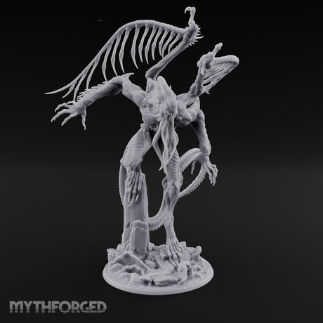 Claws Splaying Star Spawn Abomination Miniature for Dungeons and Dragons, Pathfinder or other TTRPGs