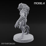Claws Swiping Werewolf A Miniature for Dungeons and Dragons, Pathfinder or other TTRPGs