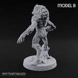 Claws Swiping Werewolf B Miniature for Dungeons and Dragons, Pathfinder or other TTRPGs