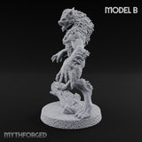 Claws Swiping Werewolf B Miniature for Dungeons and Dragons, Pathfinder or other TTRPGs