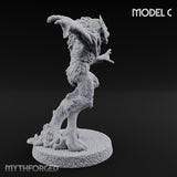 Claws Swiping Werewolf C Miniature for Dungeons and Dragons, Pathfinder or other TTRPGs