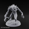 Claws Wide Snarling Zombie Hunter Miniature for Dungeons and Dragons, Pathfinder or other TTRPGs