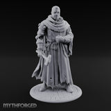 Cleaver Clutching Human Plague Doctor Miniature for Dungeons and Dragons, Pathfinder or other TTRPGs