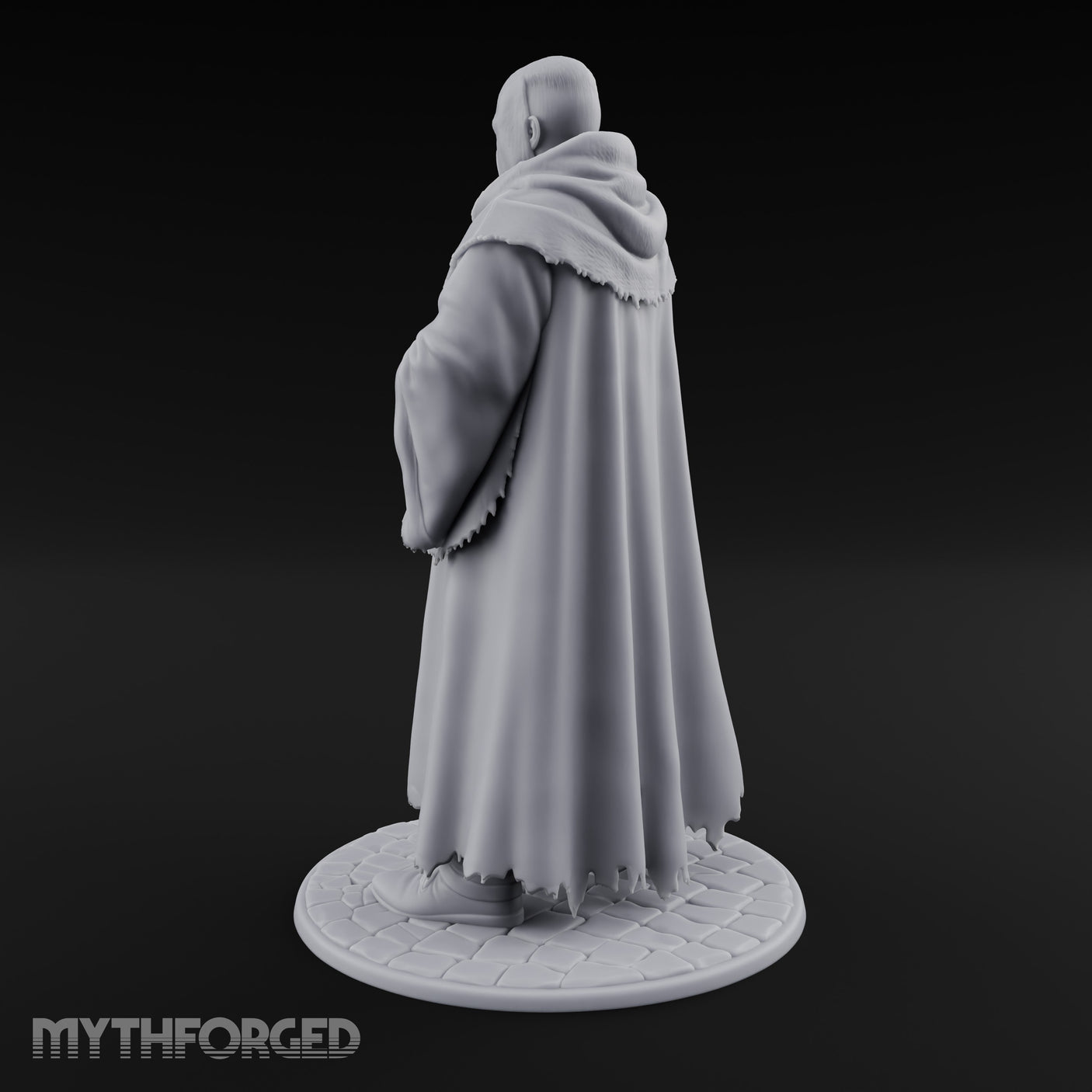 Cleaver Clutching Human Plague Doctor Miniature for Dungeons and Dragons, Pathfinder or other TTRPGs