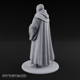 Cleaver Clutching Human Plague Doctor Miniature for Dungeons and Dragons, Pathfinder or other TTRPGs