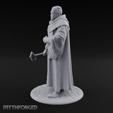 Cleaver Clutching Human Plague Doctor Miniature for Dungeons and Dragons, Pathfinder or other TTRPGs