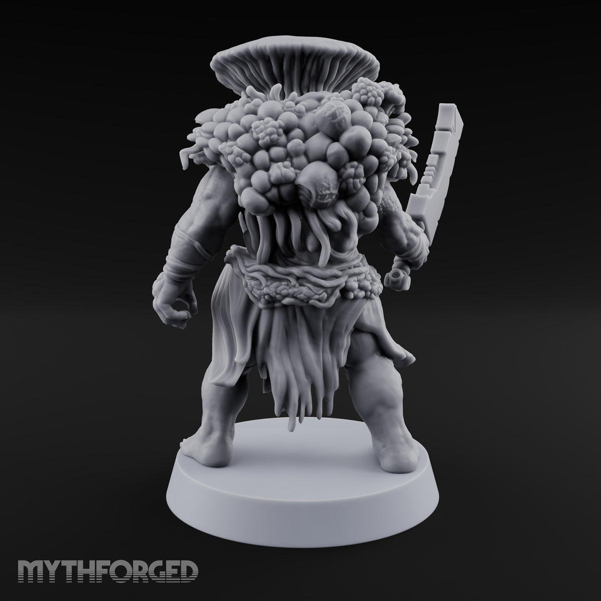 Chest Maw Chewing Over Its Options Myconid Cleaver Warrior A