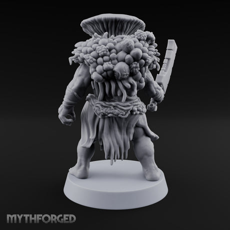 Chest Maw Chewing Over Its Options Myconid Cleaver Warrior A