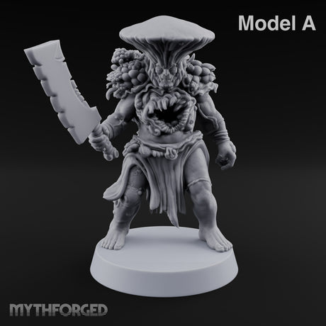 Chest Maw Chewing Over Its Options Myconid Cleaver Warrior A