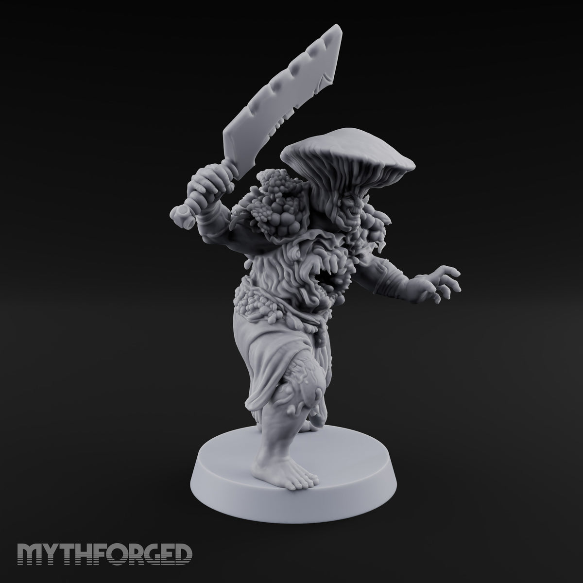 Chest Maw Chewing Over Its Options Myconid Cleaver Warriors — B